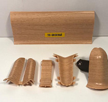 Плинтус Плинтус Ideal Comfort 55mm Бук светлый 233 фото 1 | FLOORDEALER